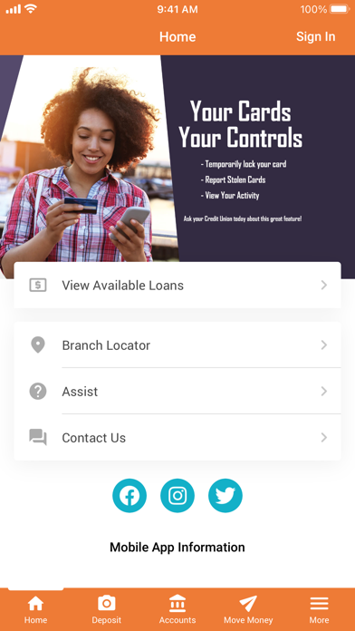 LiFE Federal Credit Union Screenshot