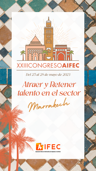 XXIII Congreso AIFEC Screenshot