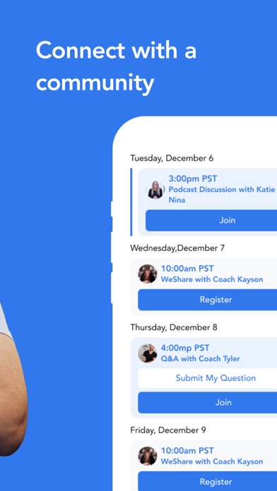WeShape: Workouts for ANYbody iPhone screenshot 7 - Health & Fitness app