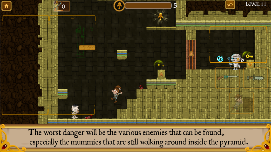 #6. Inside the pyramid (iOS) 由: VISITACION GUAL TENA