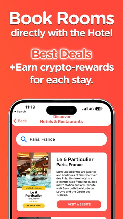 Travel Coin Bonus. Book Hotels Screenshot