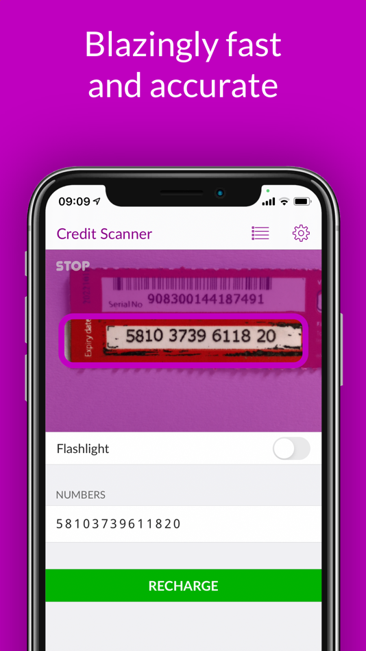 #2. Credit Scanner (iOS) 由: Linus Karlsson