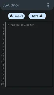 javascript editor - js editor iphone screenshot 3