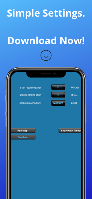 ‎Dream Talk Recorder Pro Screenshot