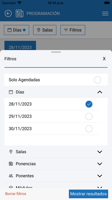 Jornadas STIC Screenshot