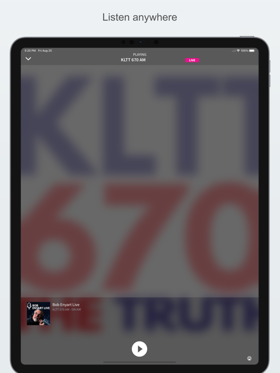Screenshot #5 pour KLTT Radio