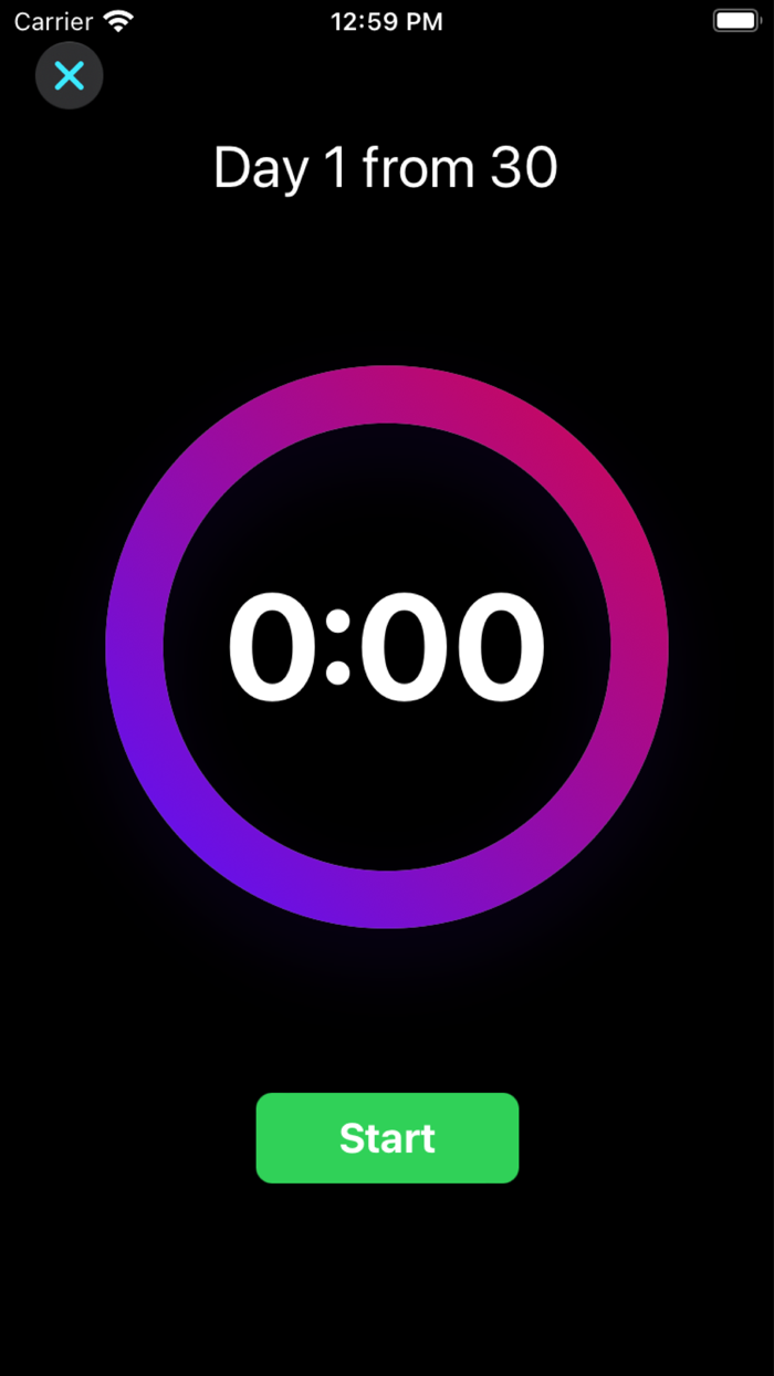 Daily Plank bodyweight workout