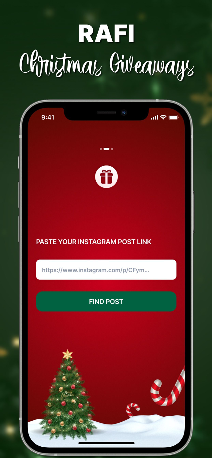 Rafi - Giveaway for Instagram