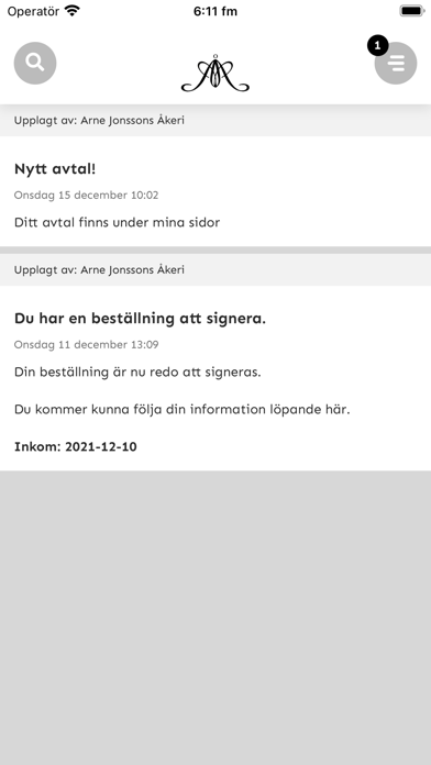 Screenshot #1 pour Arne Jonssons Åkeri