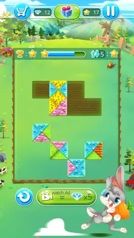 Game screenshot Happy Farm: field's puzzle mod apk