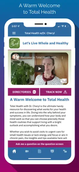 Game screenshot Total Health w/ Dr. Cheryl apk