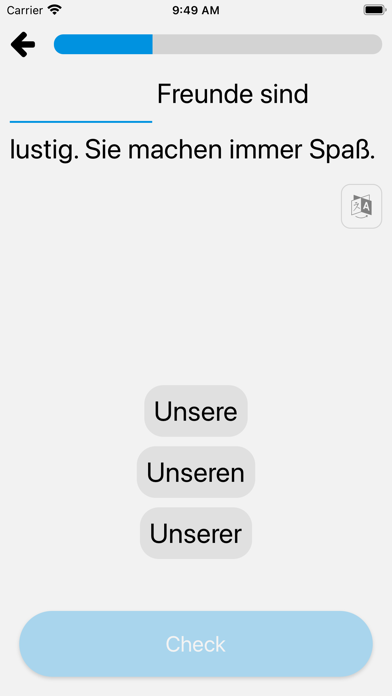 Grammatik Gym Screenshot