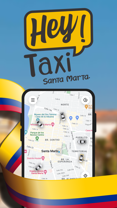 Hey! Taxi: Book in Santa Marta Screenshot