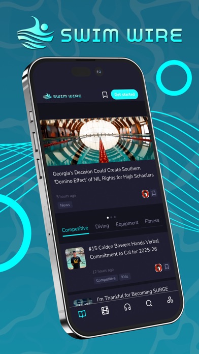 SwimWire Media Screenshot