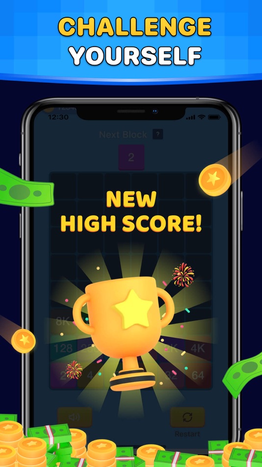 #3. Number Blcok:Merge Puzzle (iOS) 由: Lok To Technology