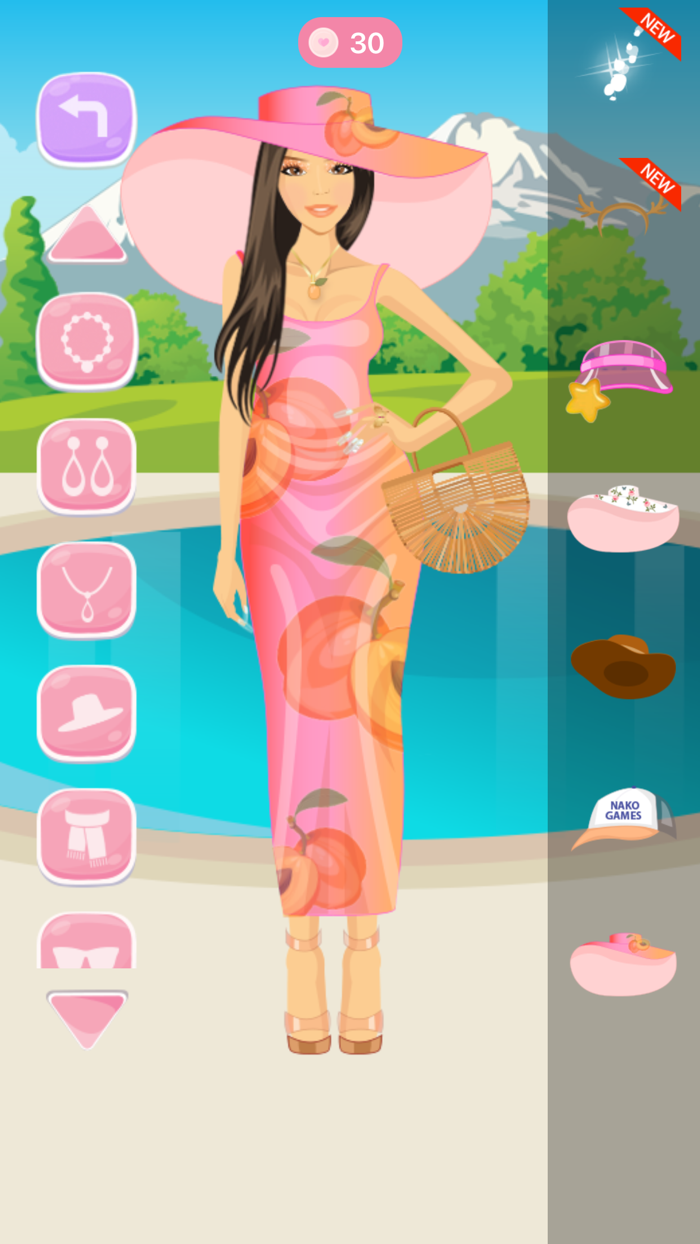 Fashion Girl Dress up Makeup