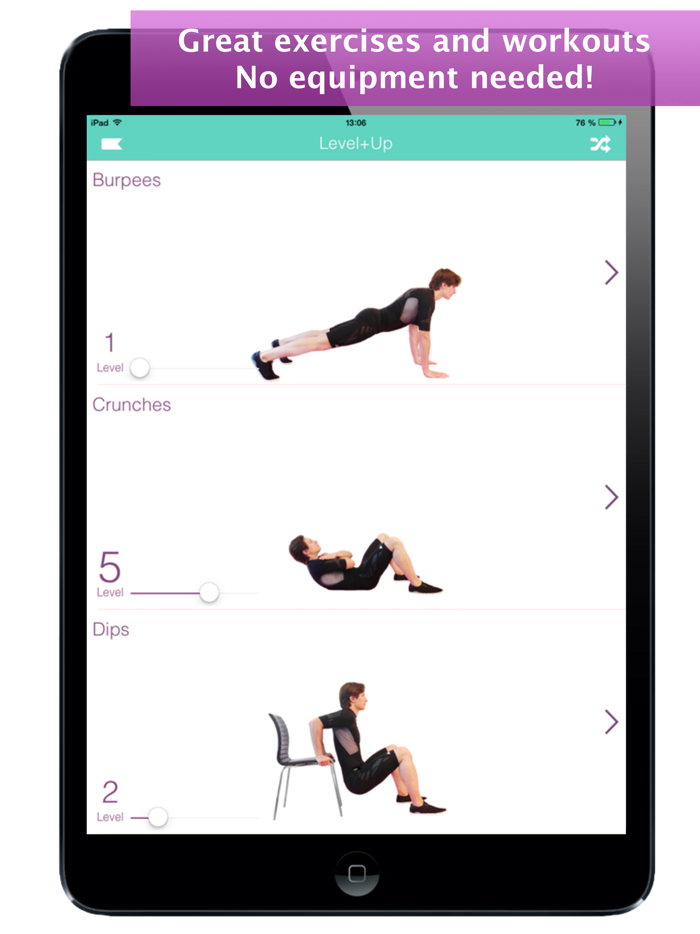 LevelUp Exercise Workout