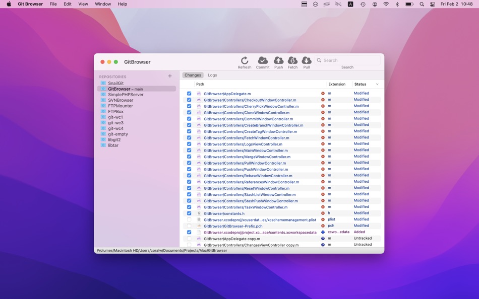 Git Browser Lite - 1.2.1 - (macOS)