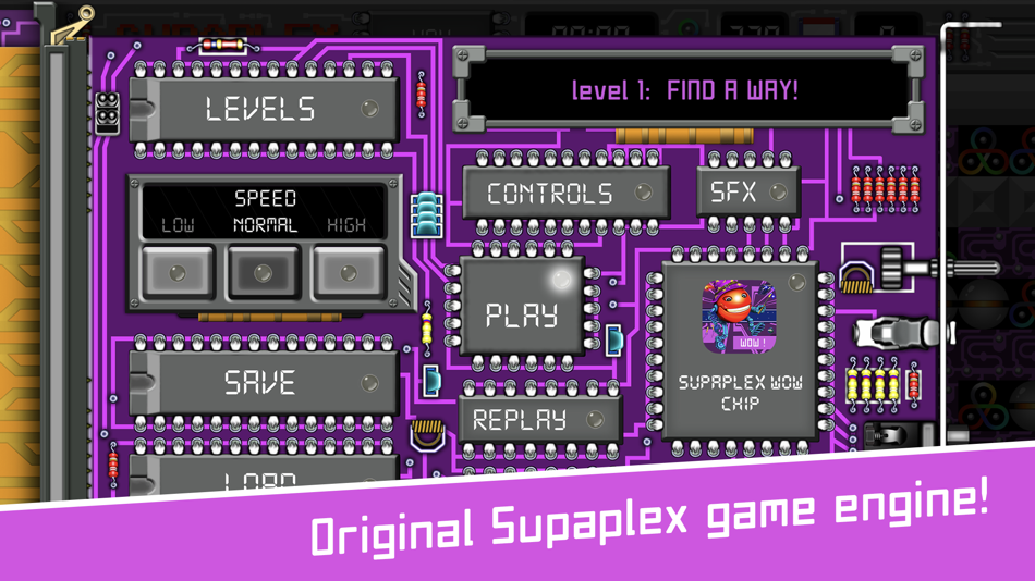 #4. Supaplex WOW! (iOS) 由: inArcade