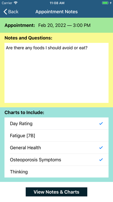 Osteoporosis Manager Screenshot
