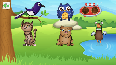 123 Fun ANIMAL BAND Games Screenshot