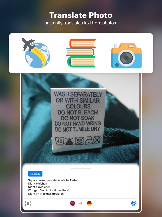 ‎Translate Photo & Camera Scan Screenshot