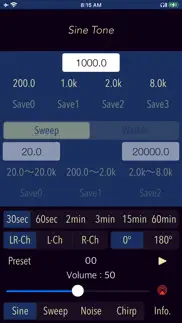 audio tone generator plus iphone screenshot 1