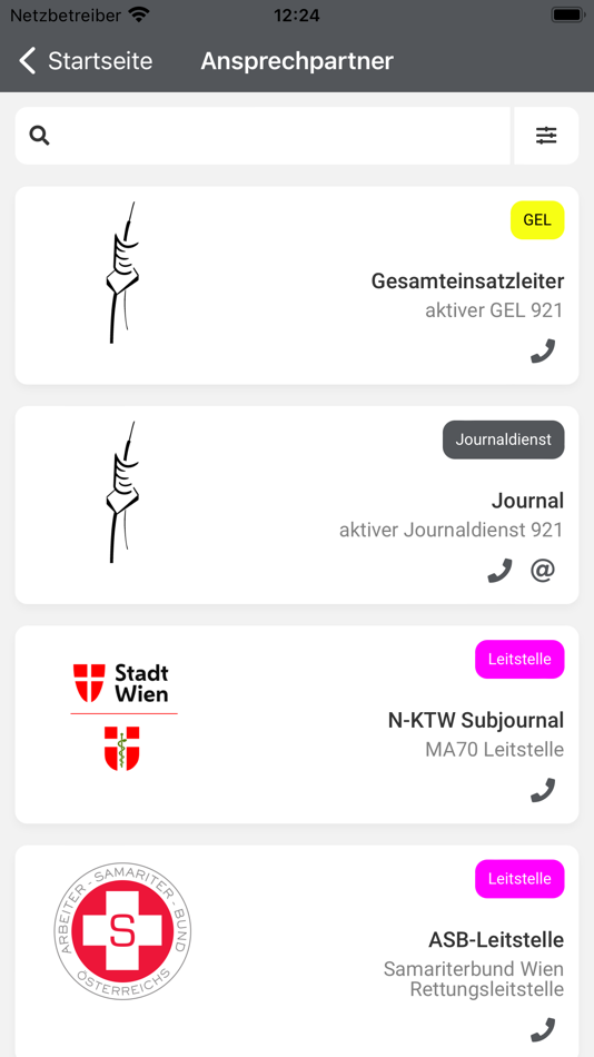 #3. ASB 921 (iOS) 由: Arbeiter-Samariter-Bund Österreichs Gruppe Floridsdorf-Donaustadt