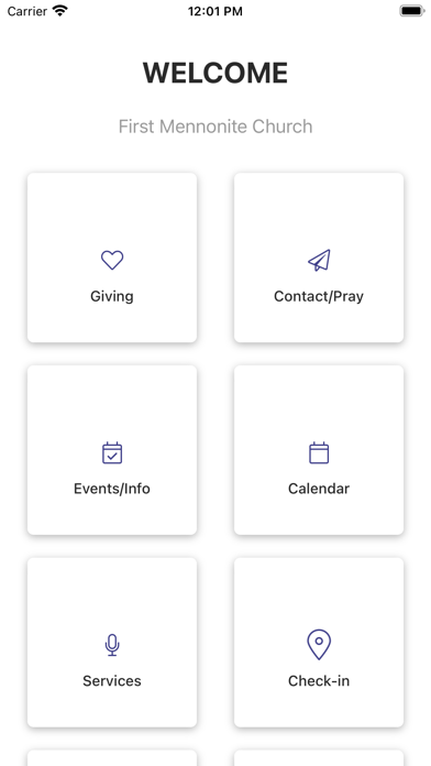 First Mennonite Church Berne Screenshot