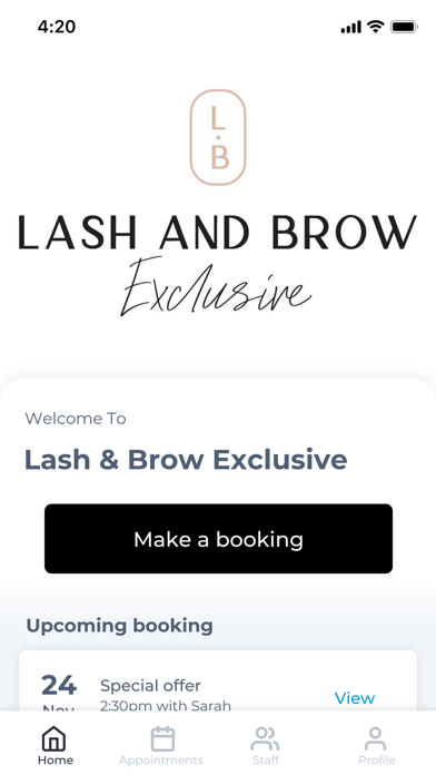 Lash & Brow Exclusive Screenshot