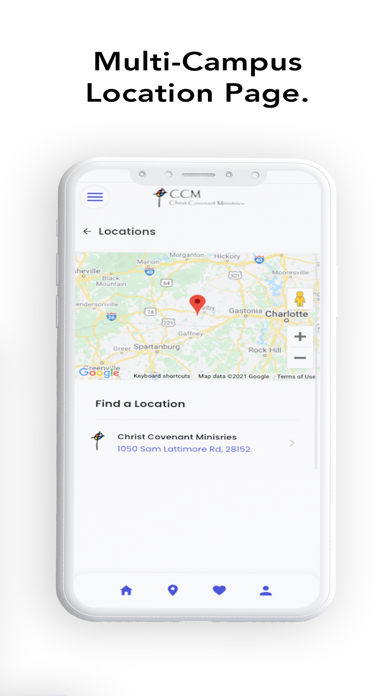 Christ Covenant Ministries Screenshot