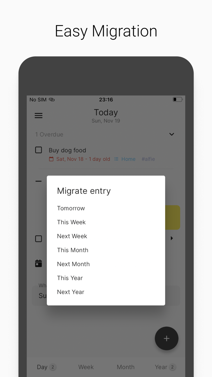 Bullet Journal and Planner