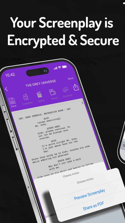 #4. Stratword - Script Writing (iOS) By: Patrick Pierre