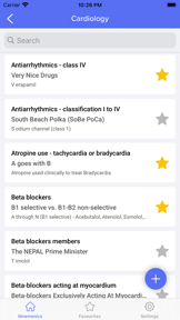 Pharmacology Mnemonics - Tips screenshot