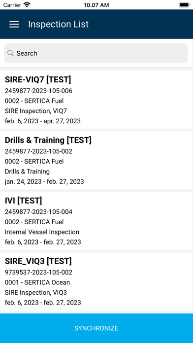 Sertica Inspection 4 Screenshot