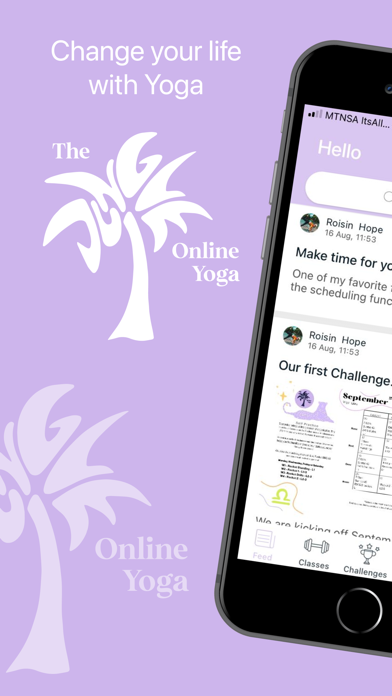 The Jungle • Roisin Hope Yoga Screenshot