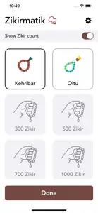 Zikirmatik Sayar screenshot #3 for iPhone