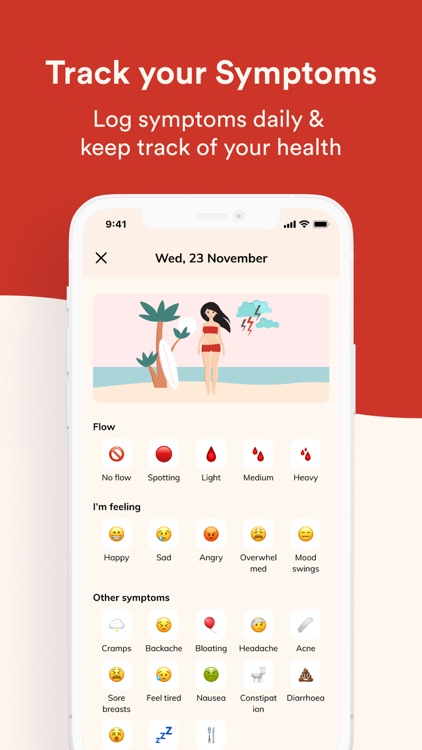 Blood: Period & Cycle Tracker screenshot-6