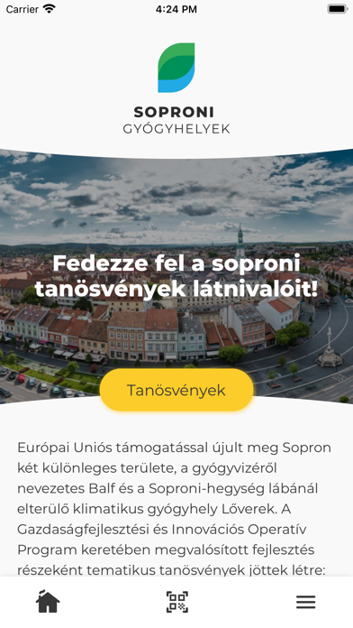 Soproni Gyógyhelyek Screenshot