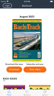 backtrack magazine iphone screenshot 1