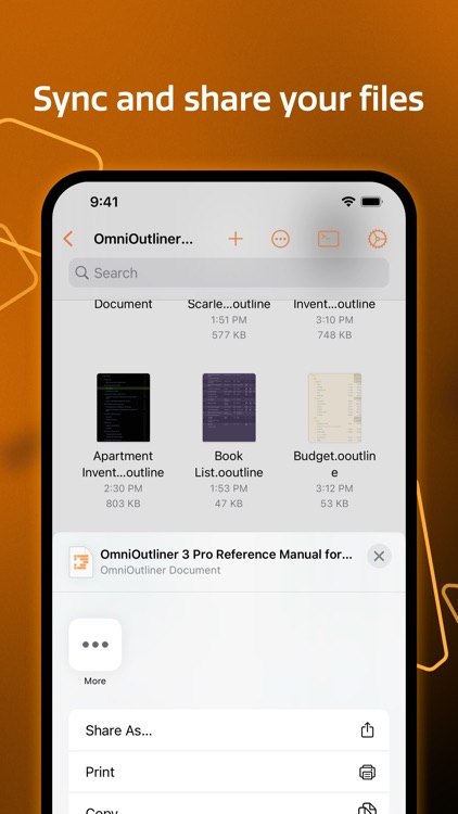 OmniOutliner 3 screenshot-8