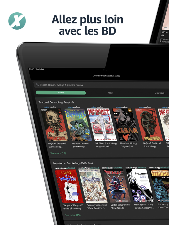 Screenshot #4 pour Comixology - Bandes dessinées