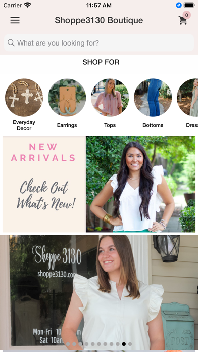 Shoppe3130 Boutique Screenshot