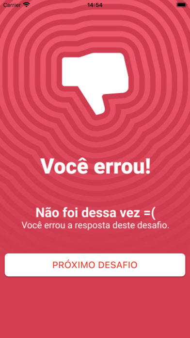 ChallengesQuiz Screenshot