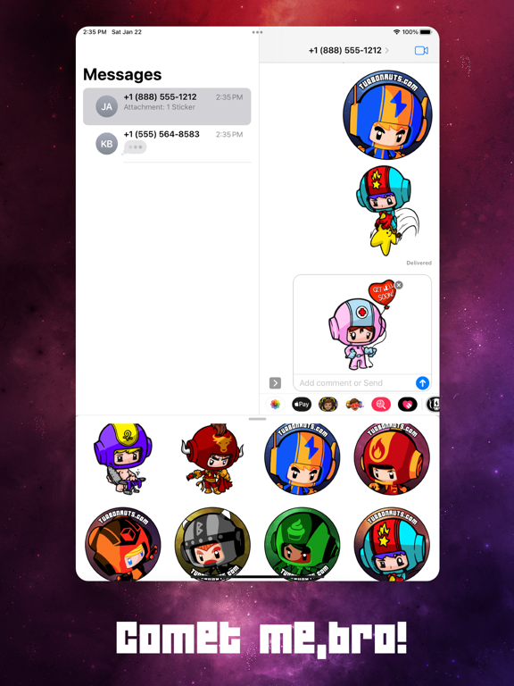 Screenshot #6 pour Turbonauts™ Stickers