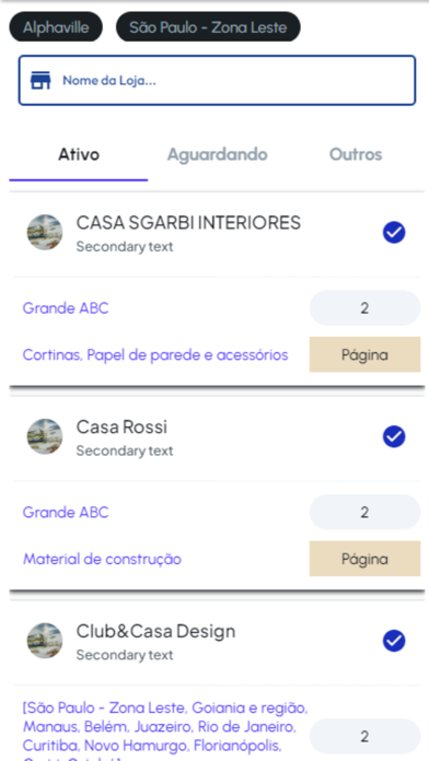 Club & Casa Gerente Screenshot