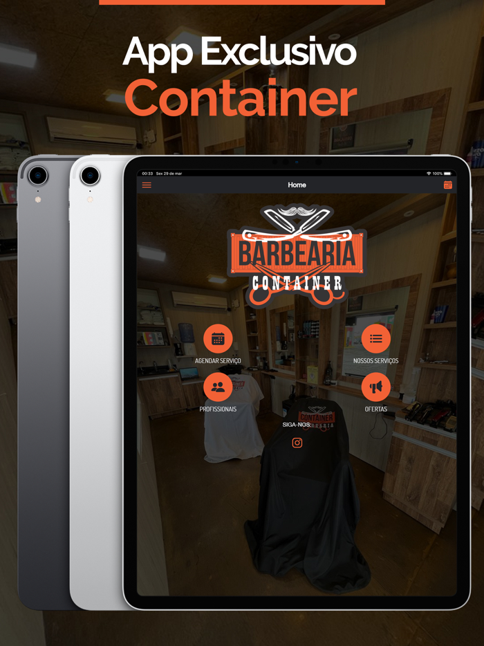 Barbearia Container