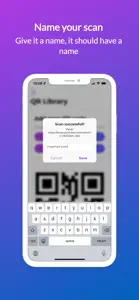 QR Saver screenshot #3 for iPhone
