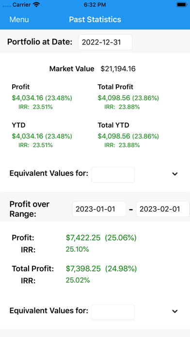 Stock Perfector Screenshot