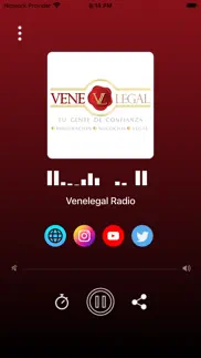 venelegal radio iphone screenshot 1